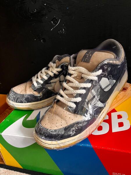 Travis Scott × Nike SB Dunk Low 28.5cm