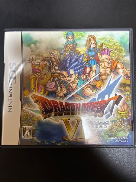 (!)箱のみ・ソフト無し(!) ニンテンドーDS ドラゴンクエスト6 箱・説明書