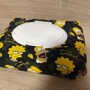 シンプソンズ柄おしりふきポーチ