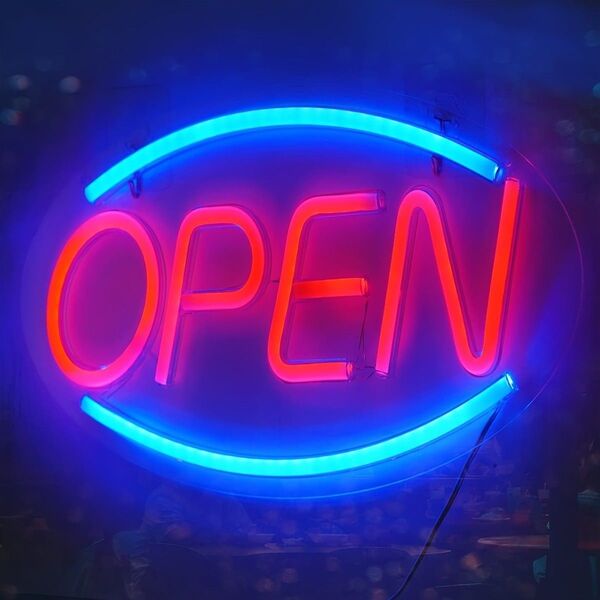 OPEN ネオンサイン ネオンライト 店舗 LED 照明 看板 店舗 USB ライト ネオン オープン