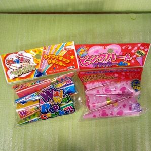 ワイワイポップクラッカー ピンクハートクラッカー セット おまと