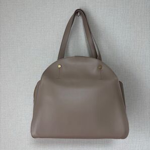 【美品】通勤バッグ グレージュ バッグ シンプル おしゃれ