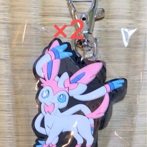 ポケモン ニンフィア ラバー キーホルダー