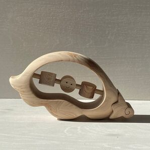 ハンドメイド 豆ぼうやのラトル