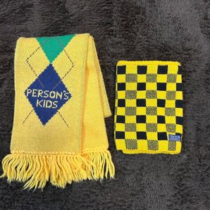 PERSON'S KIDS マフラーなど 2点セット