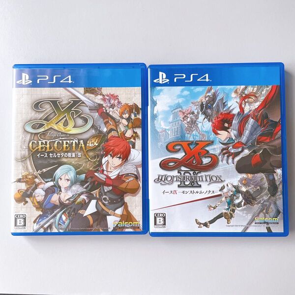 PS4★イースⅨ、モンストルム・ノクス★イース セルセタの樹海:改★セット