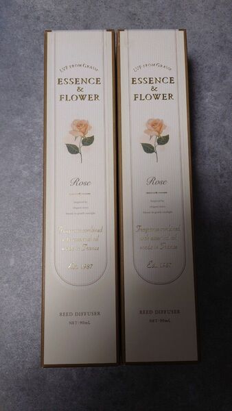 LVF REED DIFFUSER 90 ROSE(バラ)2個セット ディフューザー 芳香剤