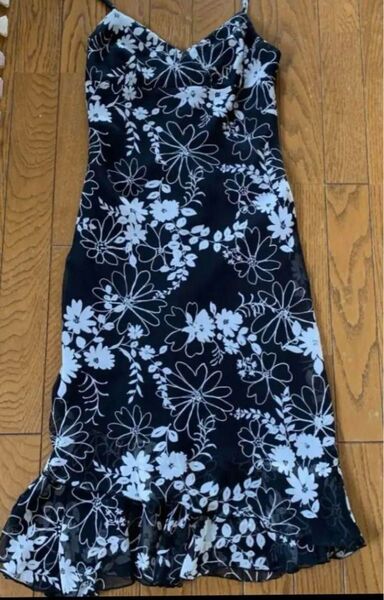 ラベルエ USAレディース花柄キャミソールワンピース