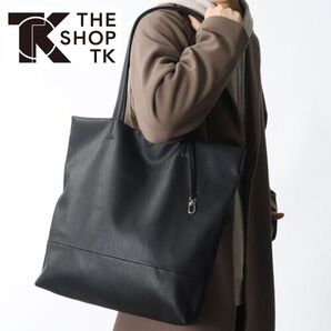 【THE SHOP TK】 トートバッグ A4収納可 ブラック