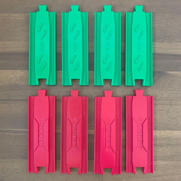 プラレール レールで速度チェンジ!!スピードかえレール(はやい、ゆっくり)各4本、8本セット