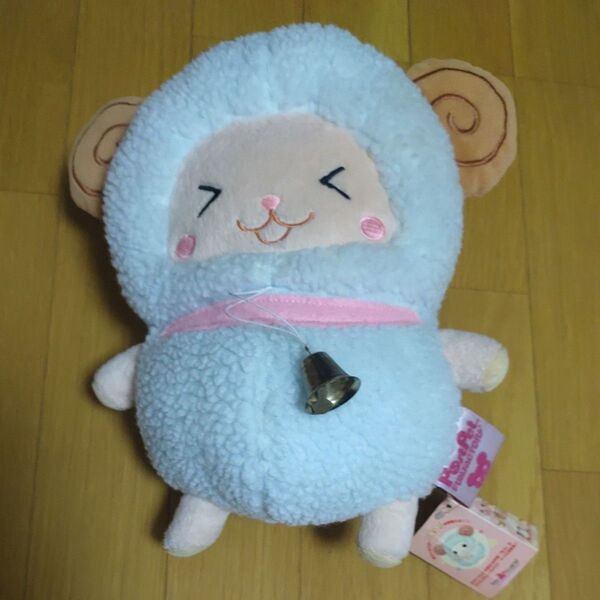 中古品【ポストペット】10周年アニバーサリー モコ デビュー ぬいぐるみ ひつじ
