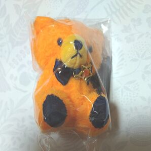 【星のくまさんmini】ふたご座 オレンジ マスコット 星座