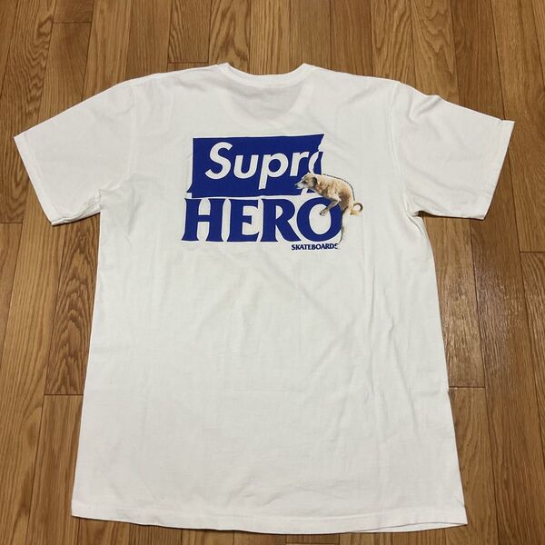 美品 Supreme ANTIHERO Dog Tee シュプリーム Tシャツ