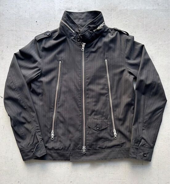 Archive Design double zip jacket y2k