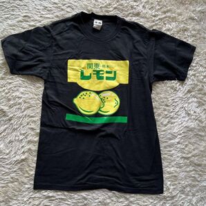 BUDEN SHOUTEN 豊天商店 ブーデンショウテン コットン半袖Tシャツ カットソー ブラック 関東栃木レモン Mサイズ