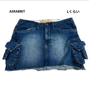 ASRABBIT デニムスカート Lくらい