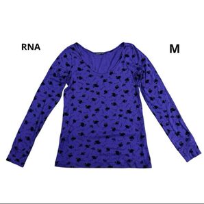 RNA 長袖Tシャツ インナー M 紫