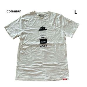 Coleman 半袖Tシャツ L 白