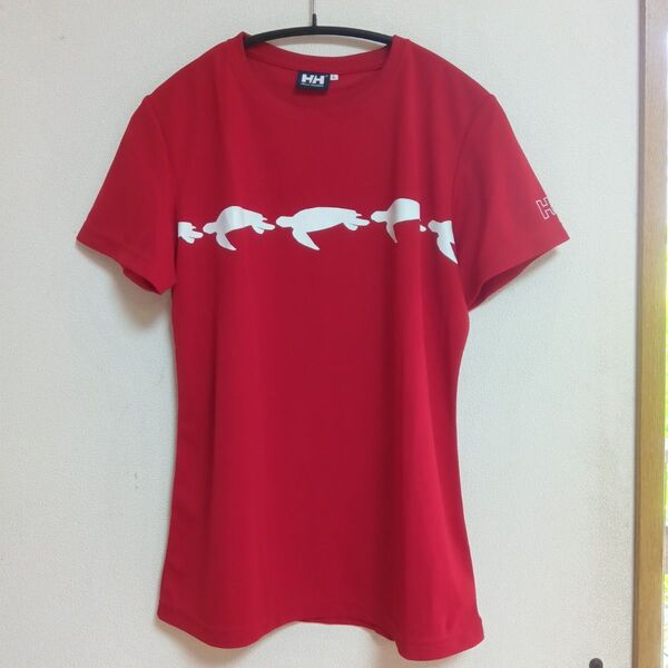 HELLY HANSEN アウトドアTシャツ レッド