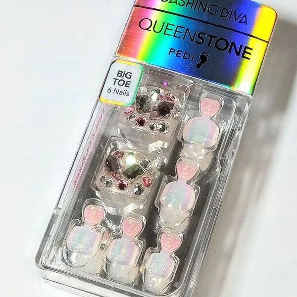 日本未発売品 691 Dashing Diva ダッシングディバ マジックプレス ネイルチップ 付け爪 1秒ジェルネイル