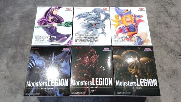 遊戯王 フィギュア 遊☆戯☆王 オシリスの天空竜 ラー翼神竜 オベリスクの巨神兵 マジシャンMonsters Equal Arts