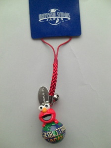  universal Studio Japan strap Elmo & globe 