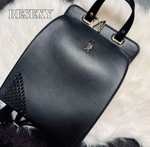 RESEXXY 3wayバッグ リュック、ショルダー、ハンドバッグ