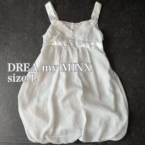 DREA my MINX姫系ドット柄バルーンワンピ