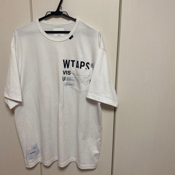 WTAPS Tシャツ 211ATDT-CSM12 XLサイズ ホワイト