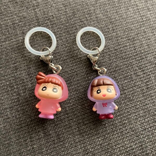 クレヨンしんちゃん めじるしアクセサリー2 ネネちゃん あいちゃん ガチャガチャ 傘 目印