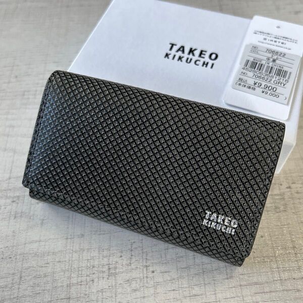 【新品】TAKEO KIKUCHI キーケース バース 牛革 定価¥9900