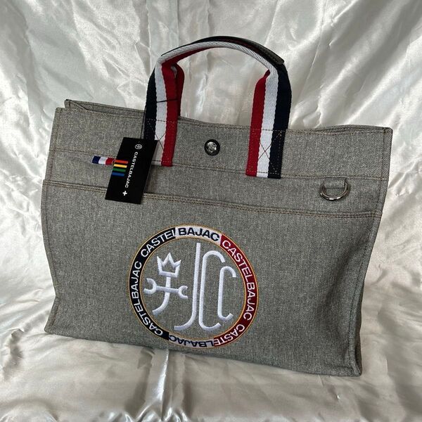 【新品 送料無料】CASTELBAJAC リッツ トートバッグ A4サイズ ベージュ カステルバジャック 定価¥19800