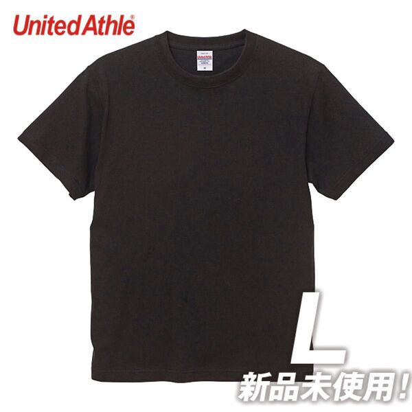 Tシャツ 半袖 厚手 オープンエンド ヘヴィーウェイト6.0オンス 綿100%【4208-01】L ブラック 無地