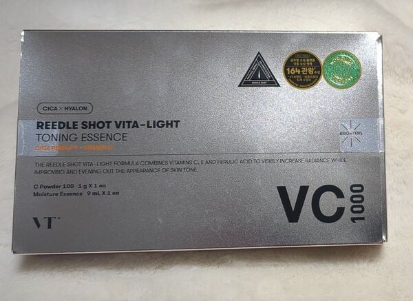 ★新品未開封 VT CICA REEDLE SHOT VITA-LIGHT TONING ESSENCE