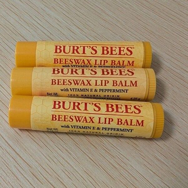 BURT'S BEES BEESWAX LIP BALM 3個セット