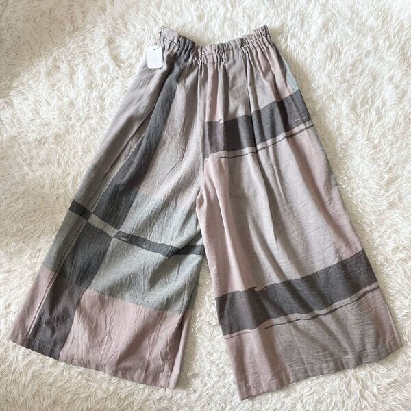 【タグ付】tamaki niime wide pants 玉木新雌 ワイドパンツ