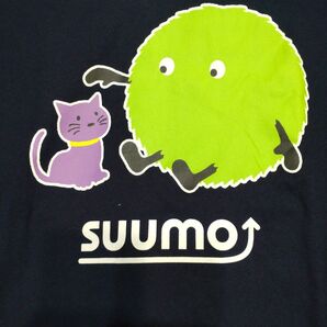 新品タグ付き 企業コラボSUUMO Tシャツ ネイビー Lサイズ