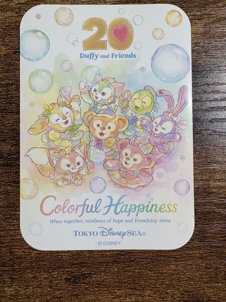 20th カラフルハピネスシール