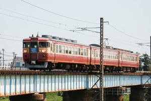 鉄道 デジ 写真 画像 475系 国鉄急行色 北陸本線 快速ホリデーライナーかなざわ 12