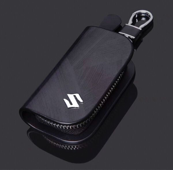 スズキ 専用 キーケース レザー 革 キーカバー キーホルダー 新型 高級