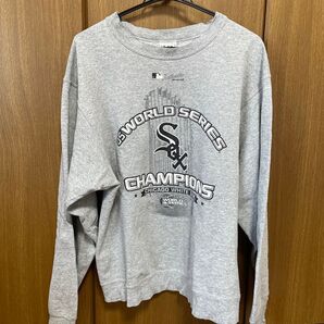Majestic シカゴ・ホワイトソックス 2005年 優勝記念スウェット L グレー