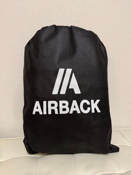 AIRBACK 大容量防水バックパック 圧縮ポンプ付き makuake