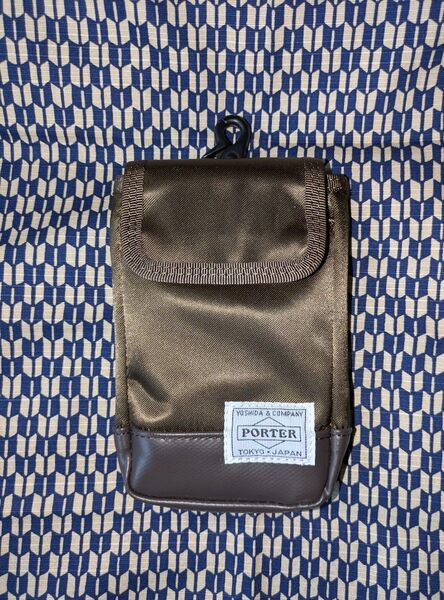 希少! PORTER ポーター ポーチ 小物入れ 未使用 ブラウン