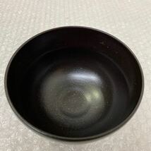 吉祥 陶印有 黒茶碗 茶道具　茶器 抹茶椀 お茶碗 茶碗_画像2