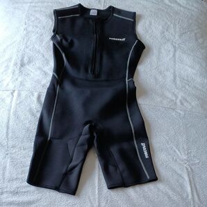 男性用保温水着 フォーカスアルファ(FORCUSα) メンズショートジョンASJ-2301 LBサイズ