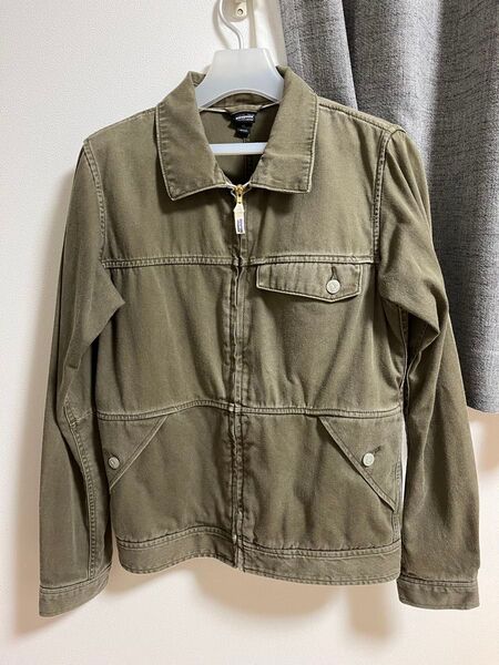 Patagonia WORN WEAR オーガニックコットン ジャケット② XS オリーブ カーキ