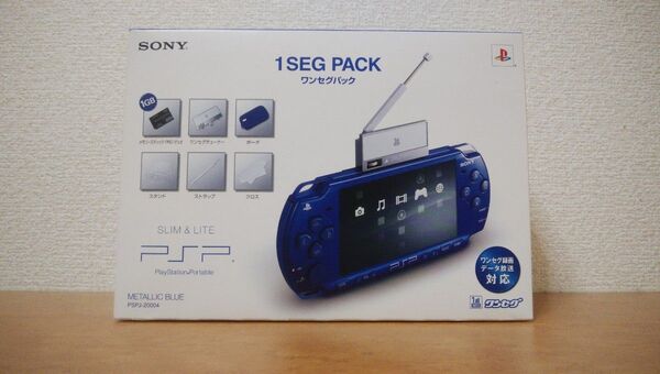未開封 PSP ワンセグパック1SEG PACK PSP-2000 メタリックブルー METALLIC BLUE SONY ソニー