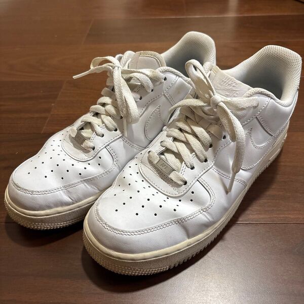 ナイキ NIKE エアフォース1 ホワイト 28cm