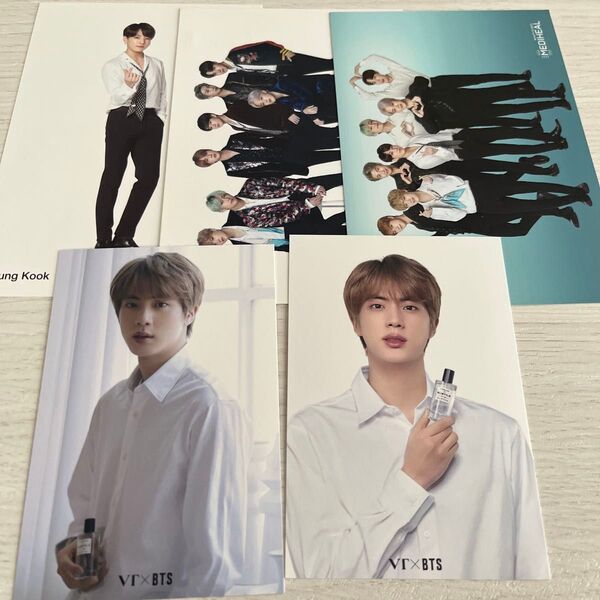 BTS ポストカード ジン ジョングク