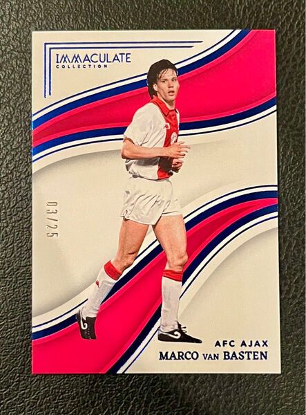 25枚限定 2023-24 PANINI マルコ・ファン・バステン アヤックス Immaculate Van Basten